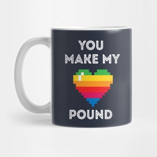 You Make My Heart Pound - Pride Month Heart Love Mug